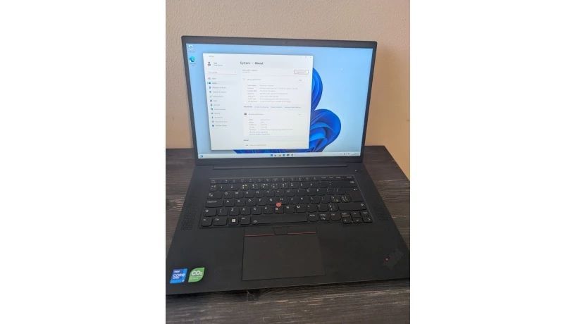 Ноутбук / Рабочая станция Lenovo ThinkPad P1 Gen 4 (20y30001uk)| i7-11850H | 32 GB DDR4-3200MHz | 16