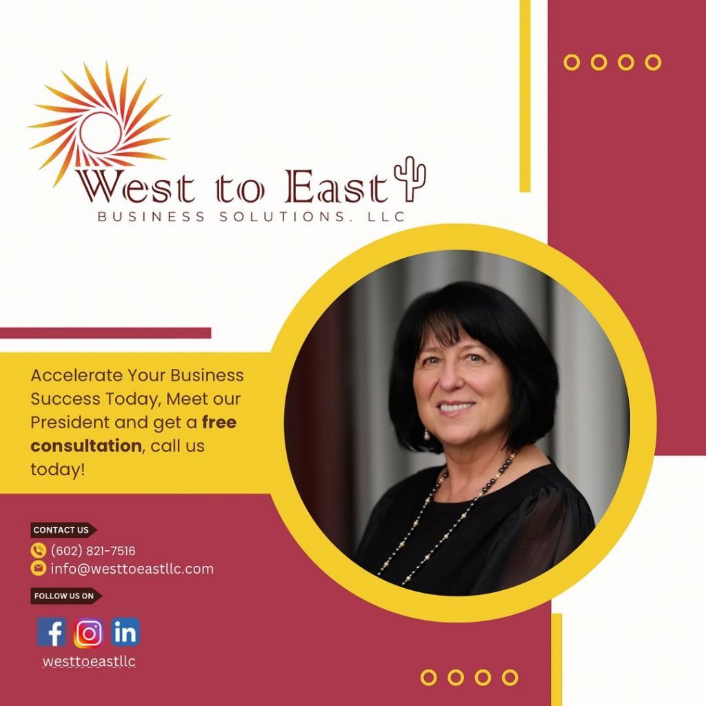 Chief Executive Officer (CFO) from West to East Business Solutions, LLC